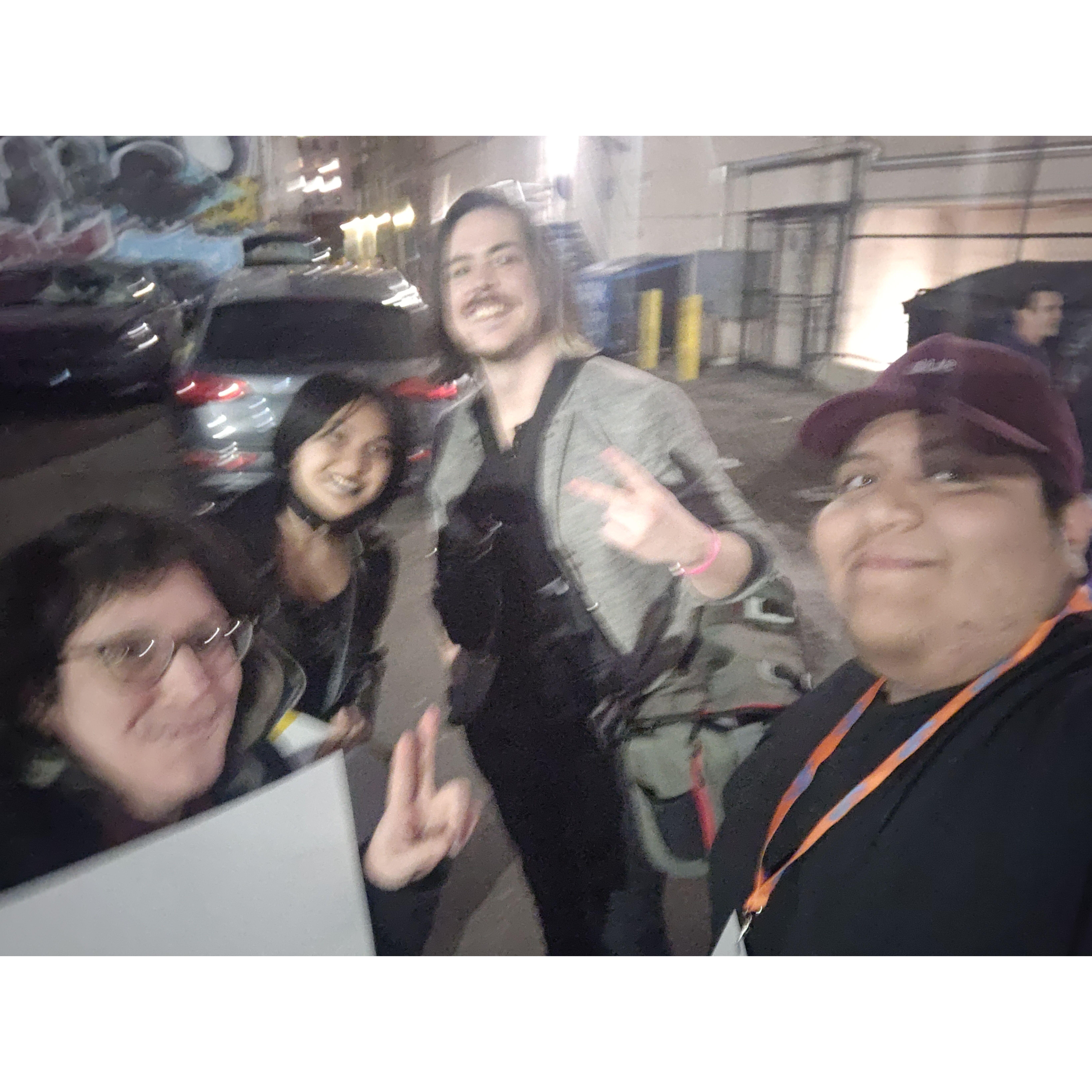 Us meeting Arin Hanson