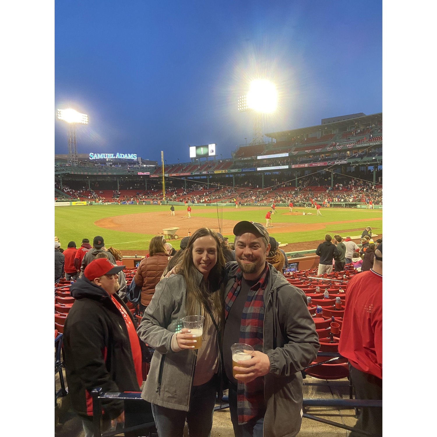 One of many Red sox Games we've attended!