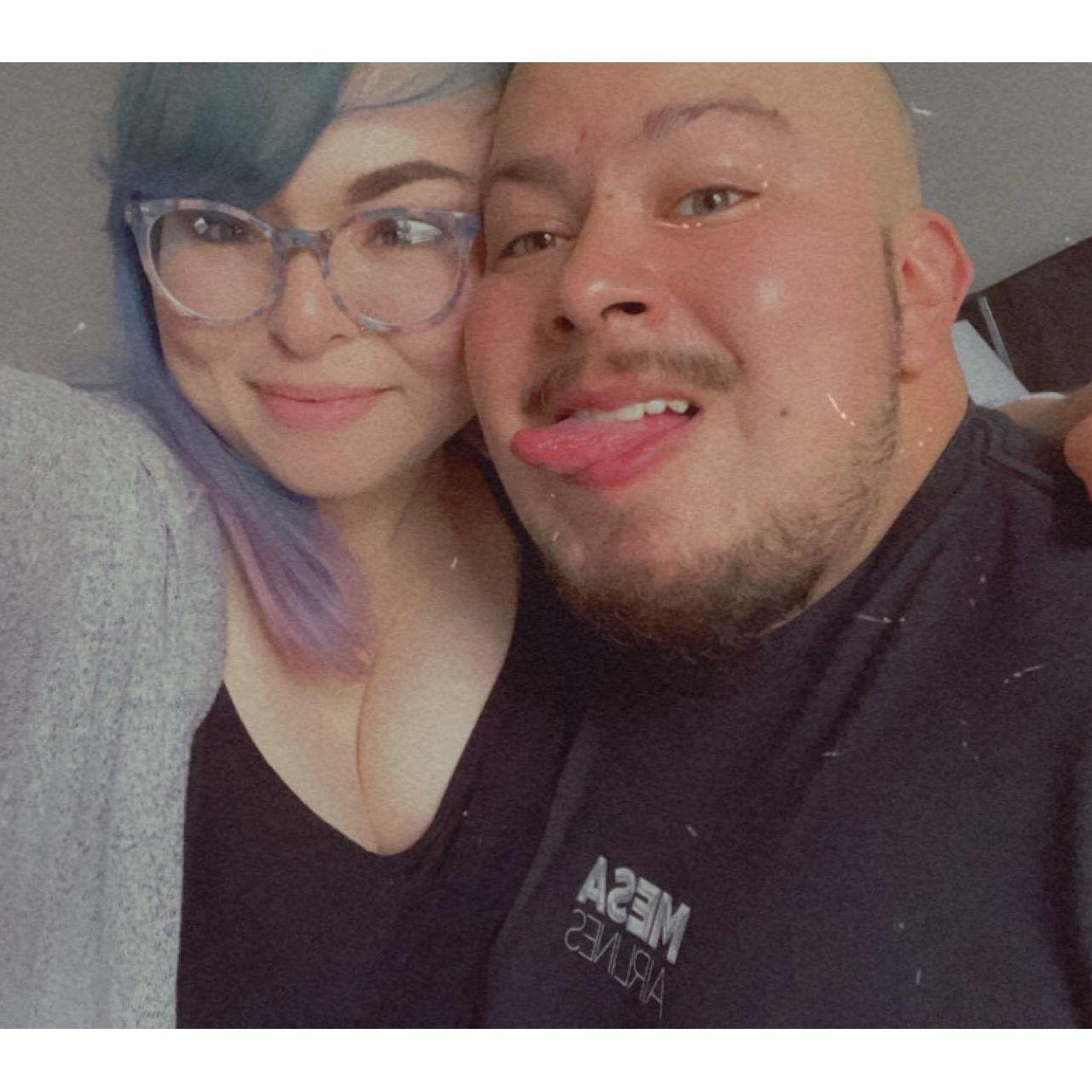 Our first Trip together. We went to Houston/Galveston