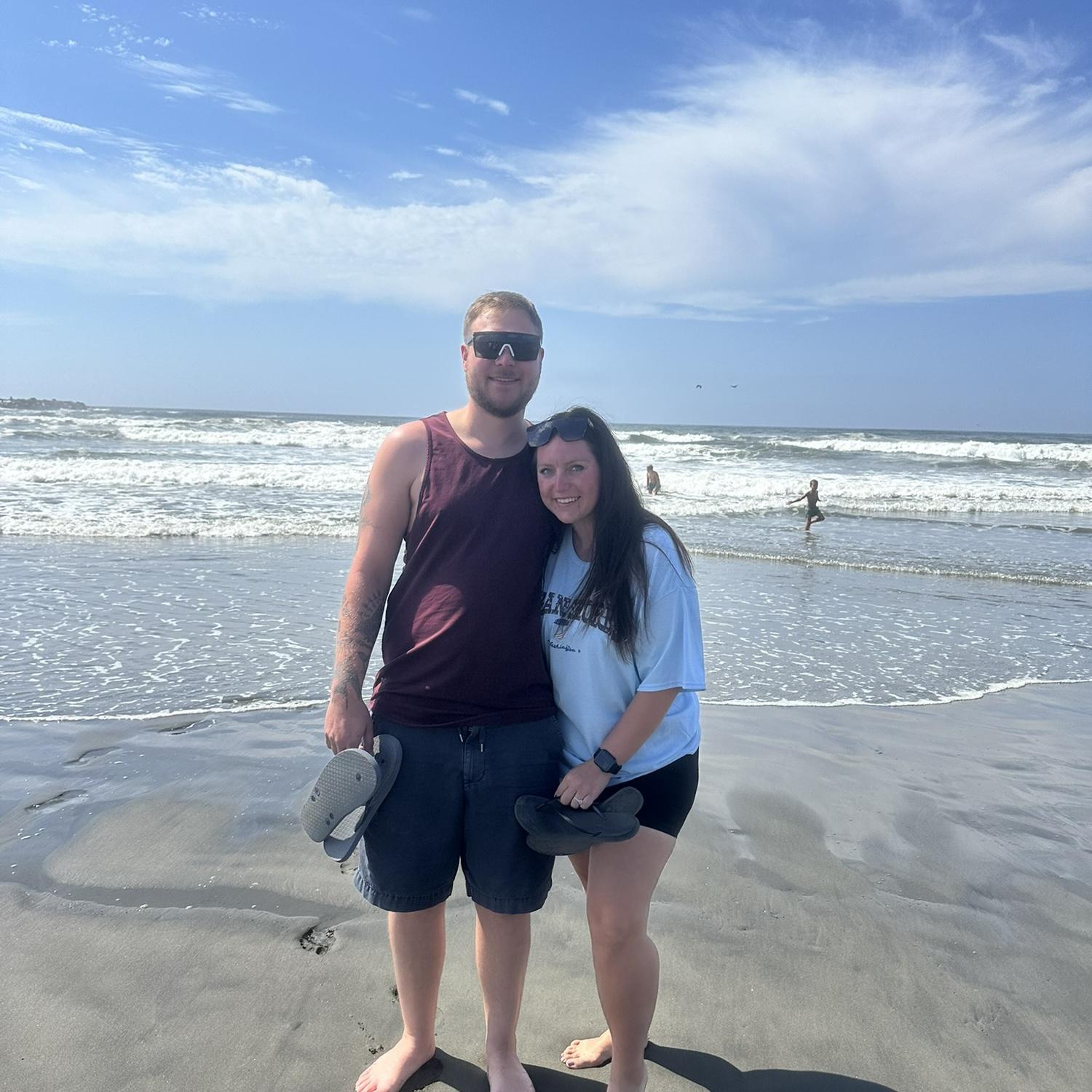 First trip to Ocean Shores together - Aug 2025