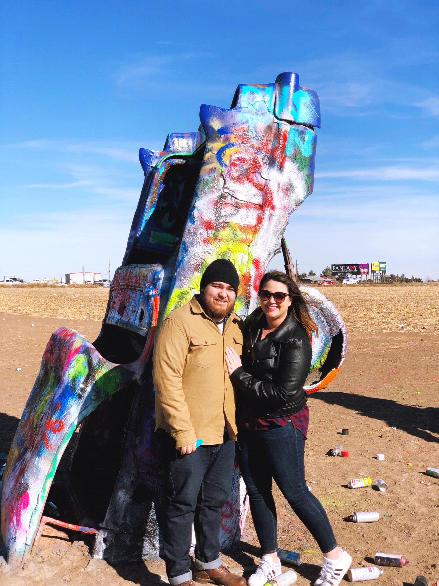 Cadillac Ranch, TX 2017