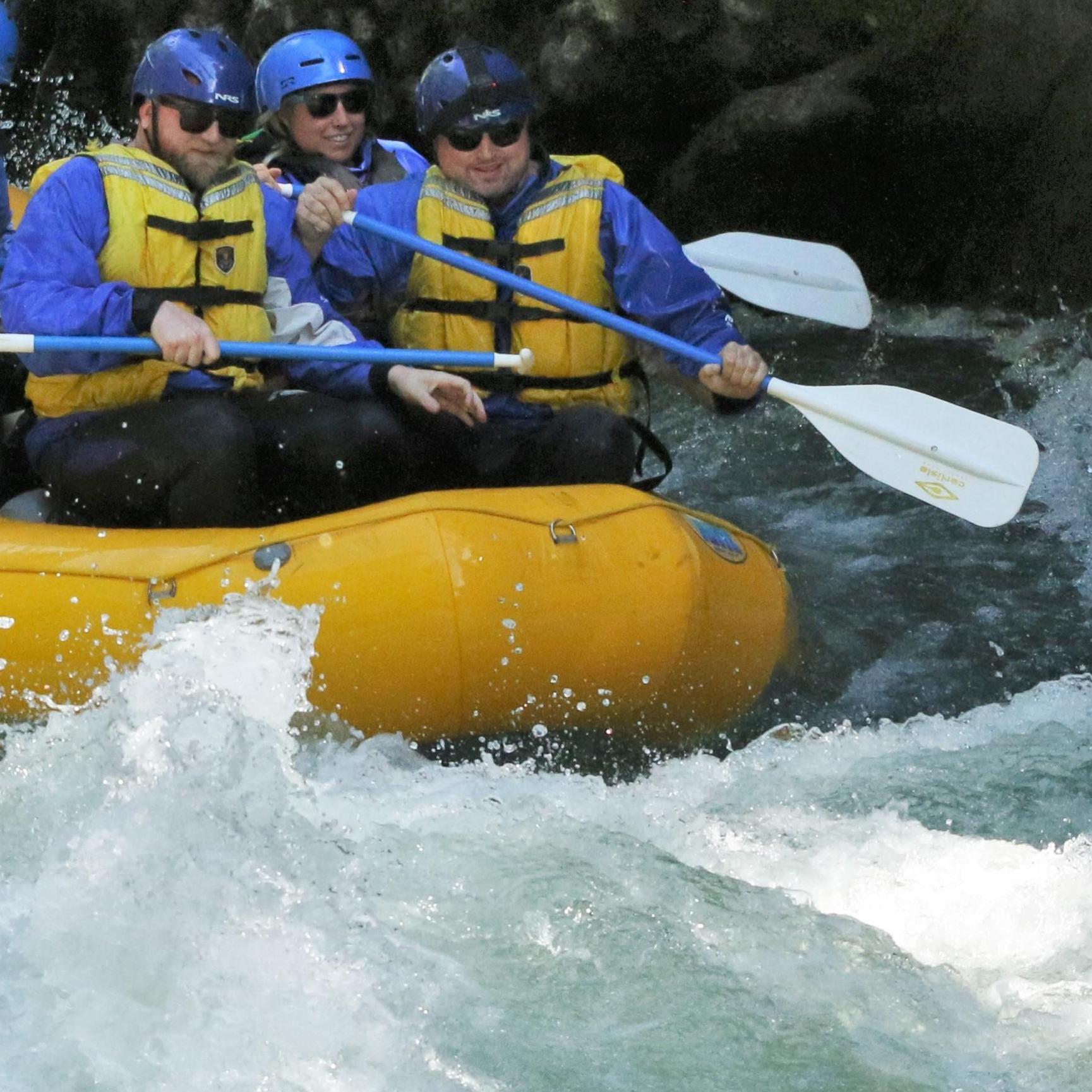 Whitewater rafting in Washington, 2017