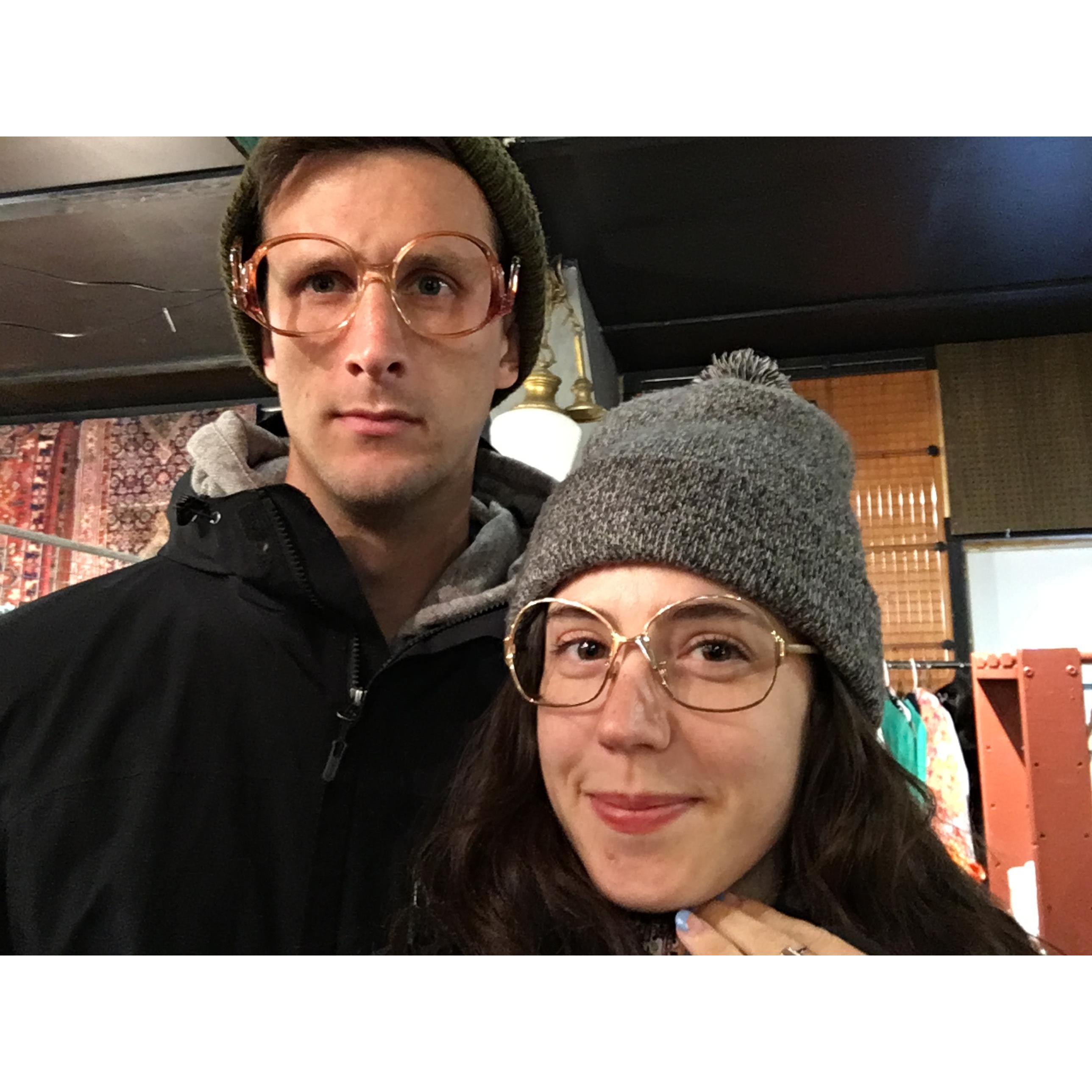 vintage shopping in Hudson, NY 2019