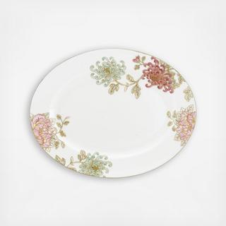 Painted Camellia Platter
