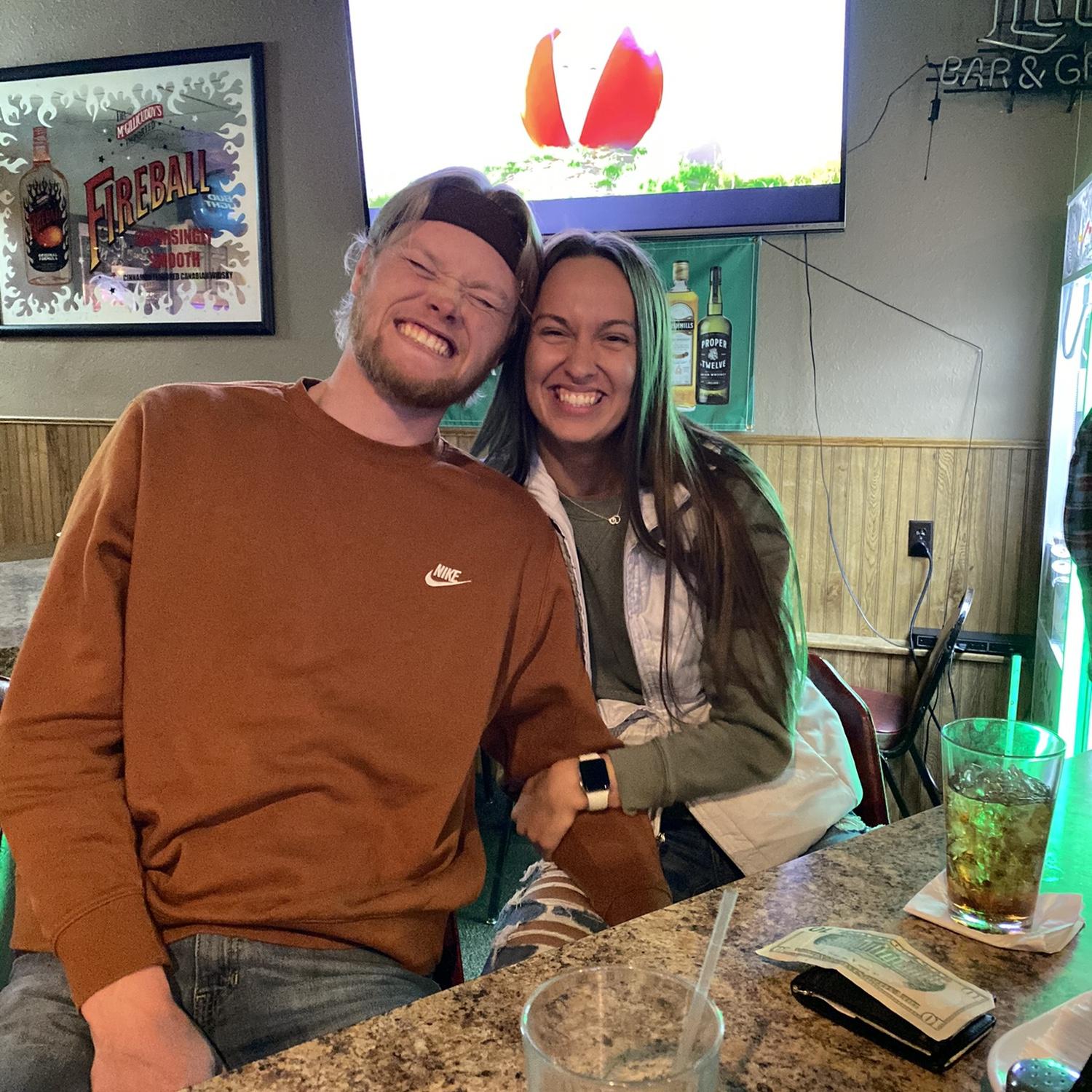 Bar with friends!