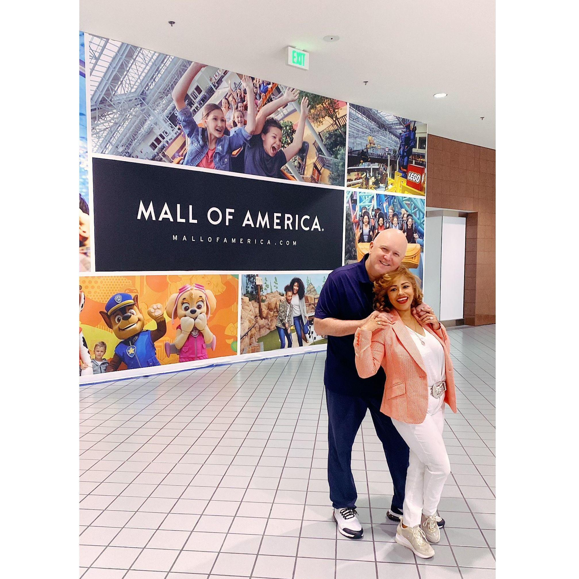 Shopping, shopping and shopping at the Mall of America.