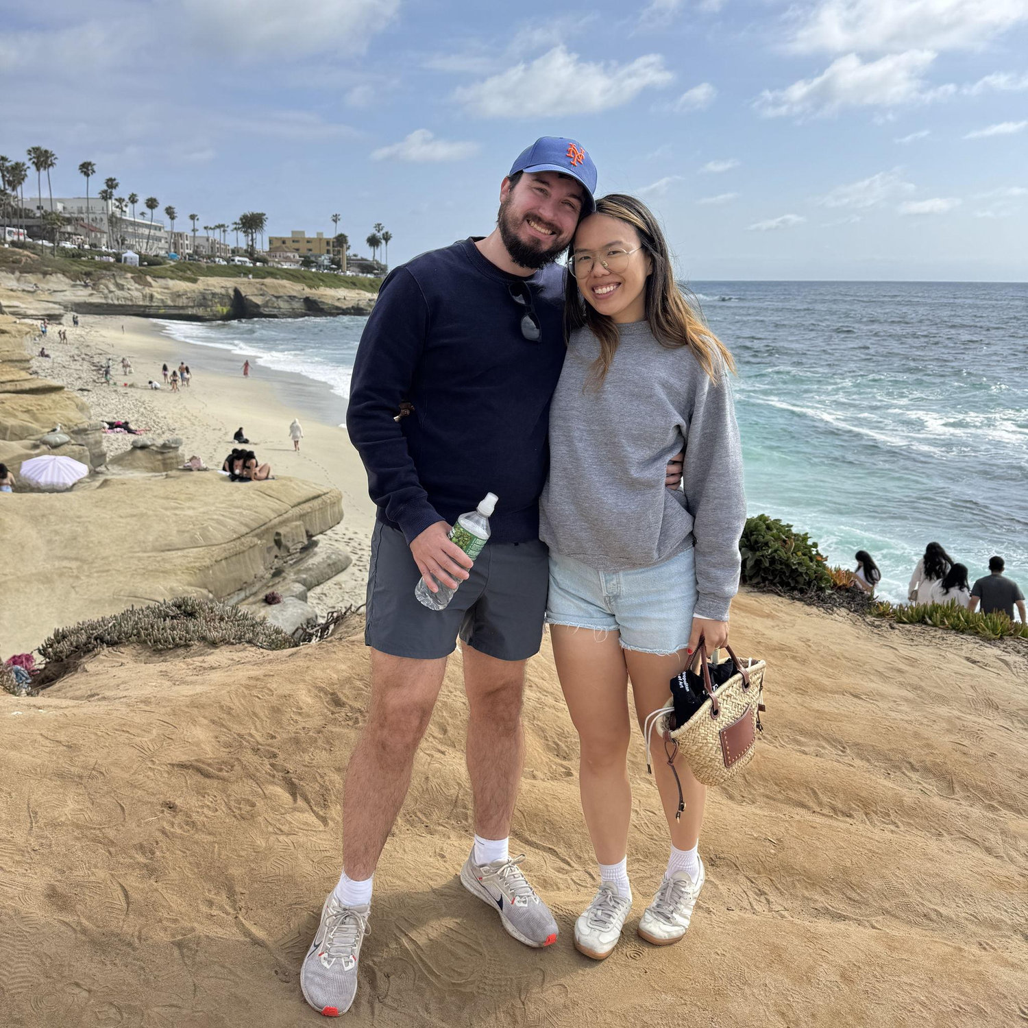 Us in La Jolla, San Diego