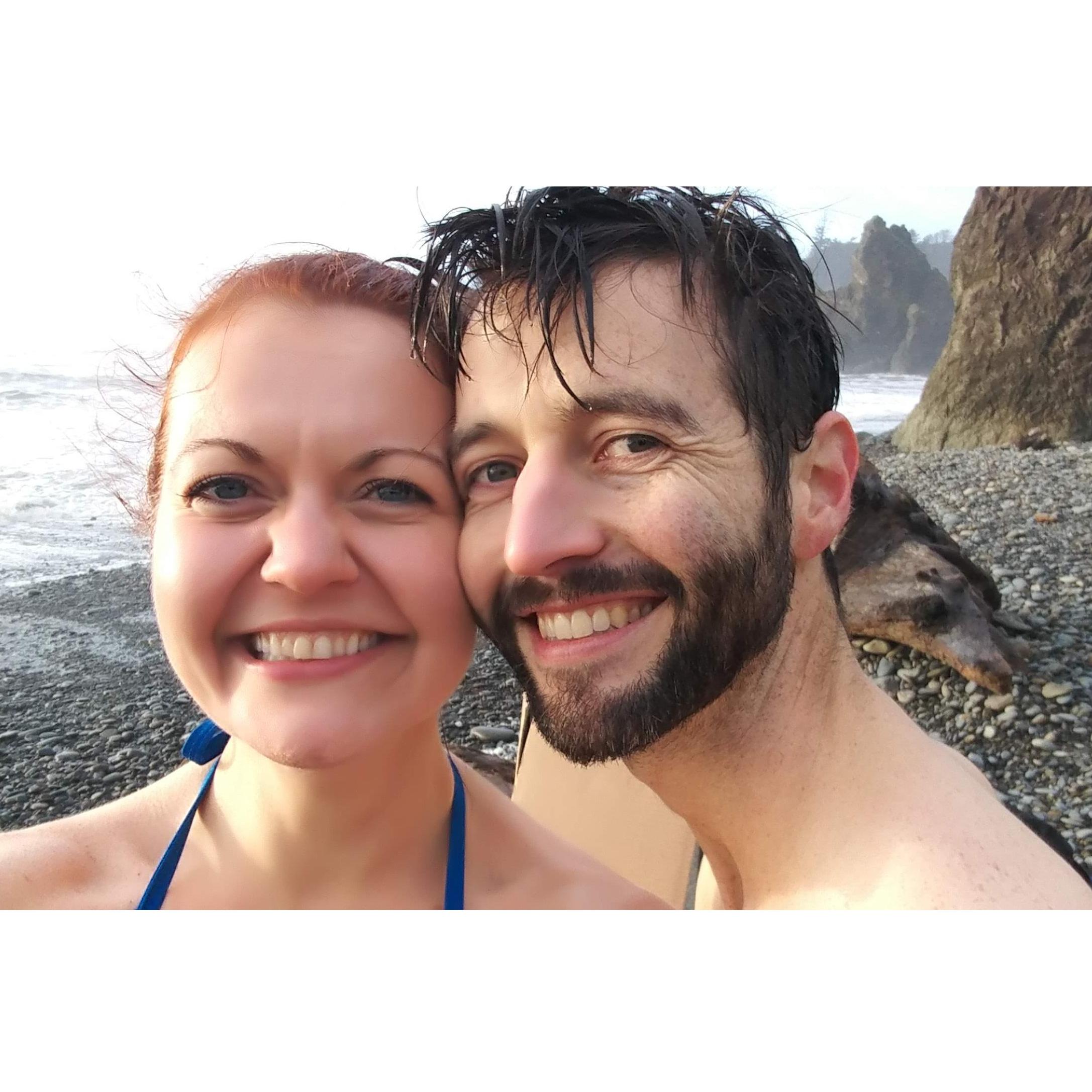 "Go swimmin'in the ocean on New Year's Day"