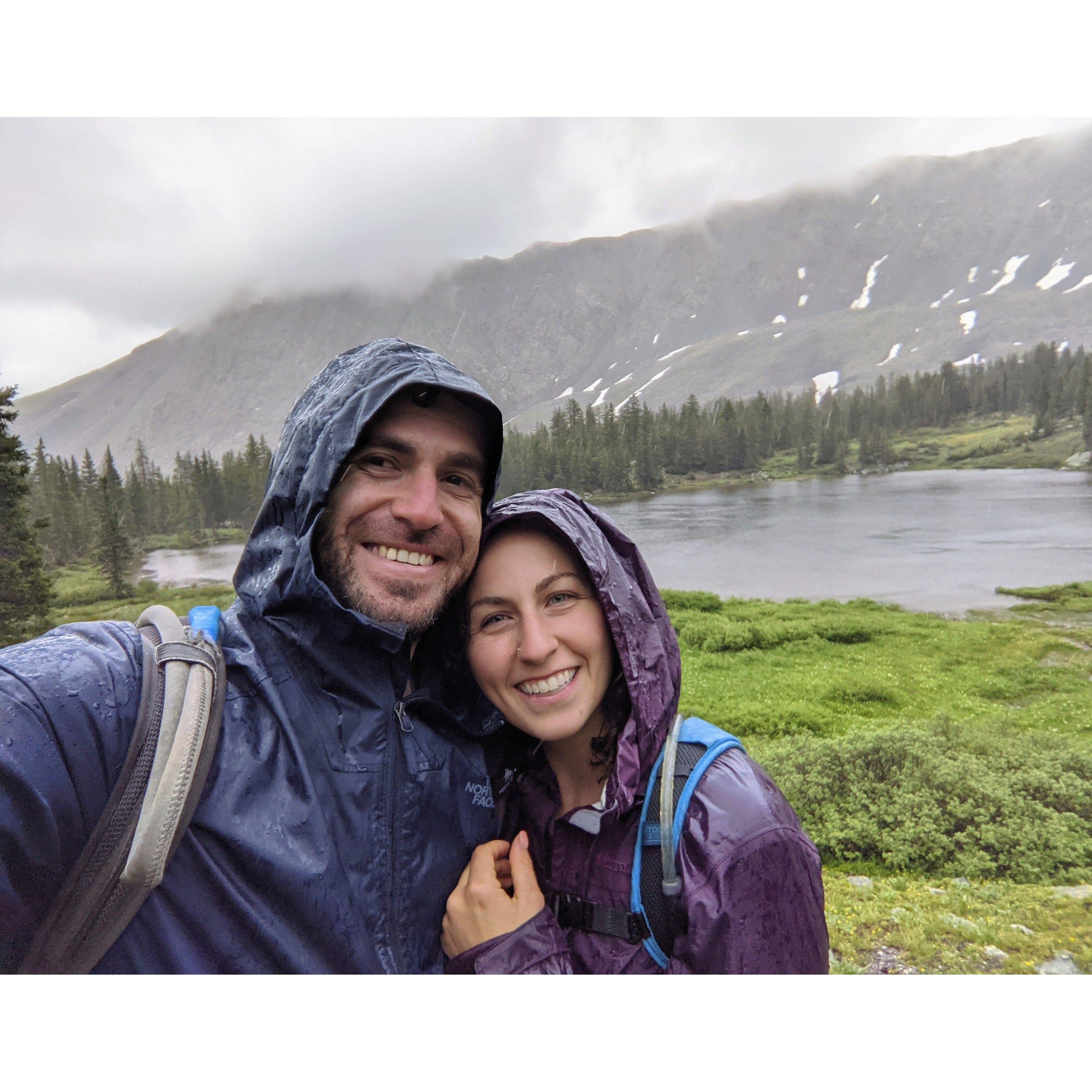 June 2021: Leo visited CO for our 3rd date and we hiked Ptargmigan Lake for Amanda's Birthday