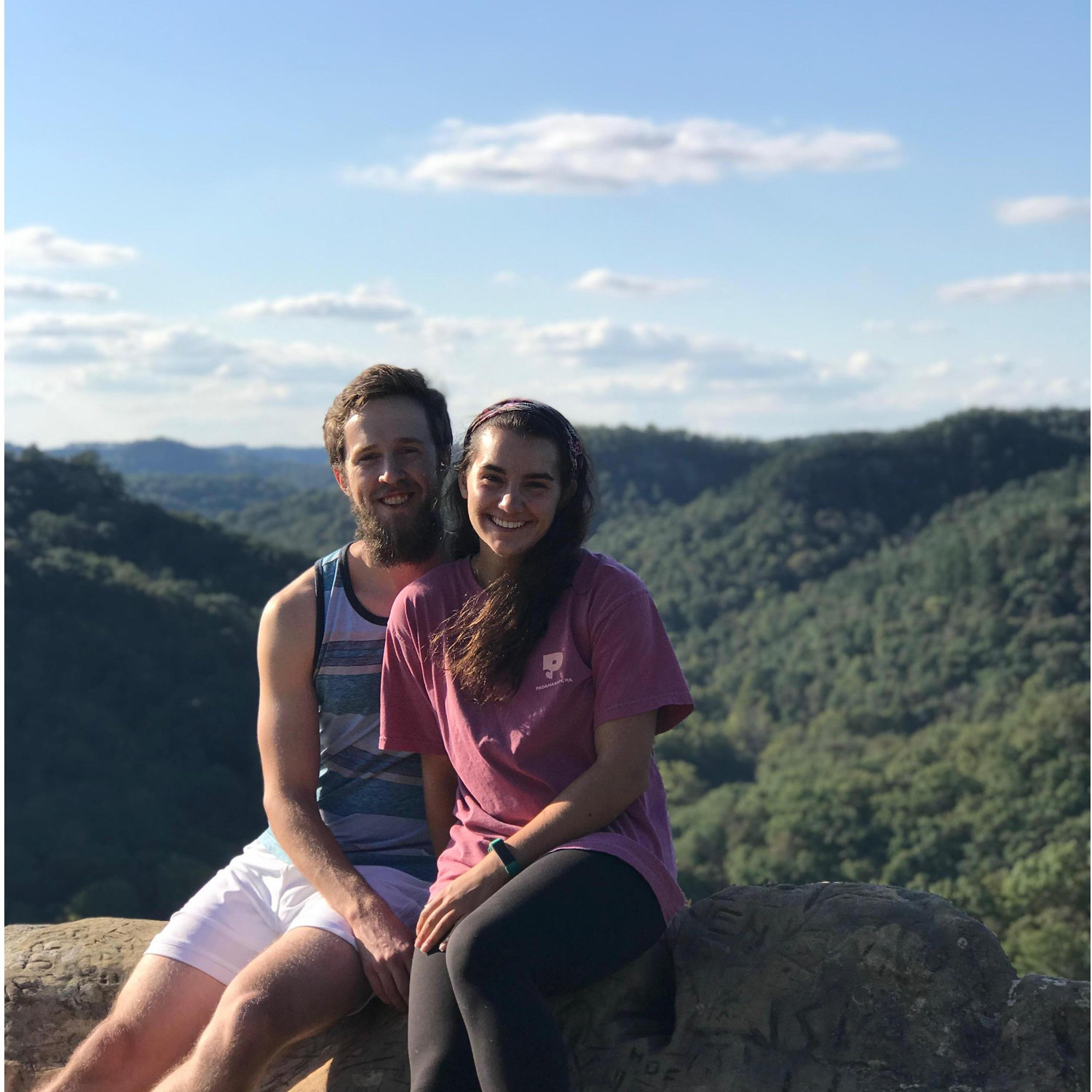 Hiking at Red River Gorge - one of our favorite things!