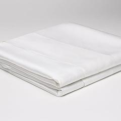 Flat sheet with piping in 'Fibra di Legno'