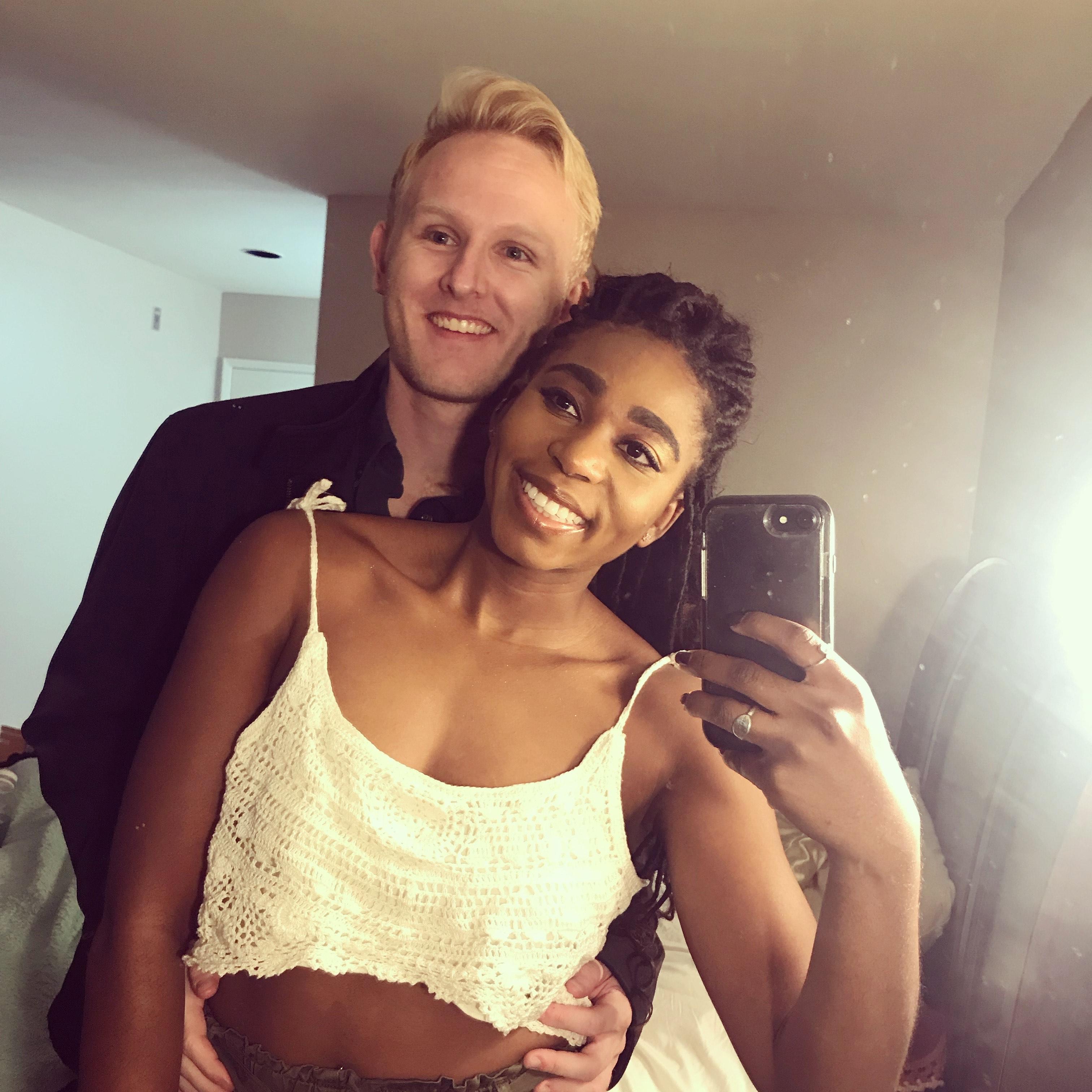 We had been dating for a year, wow.