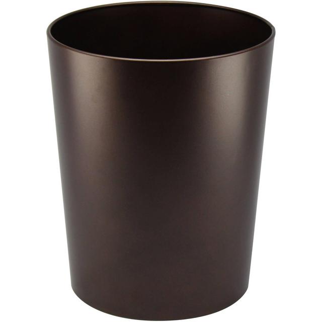 Mainstays Metal Wastebasket, Bronze