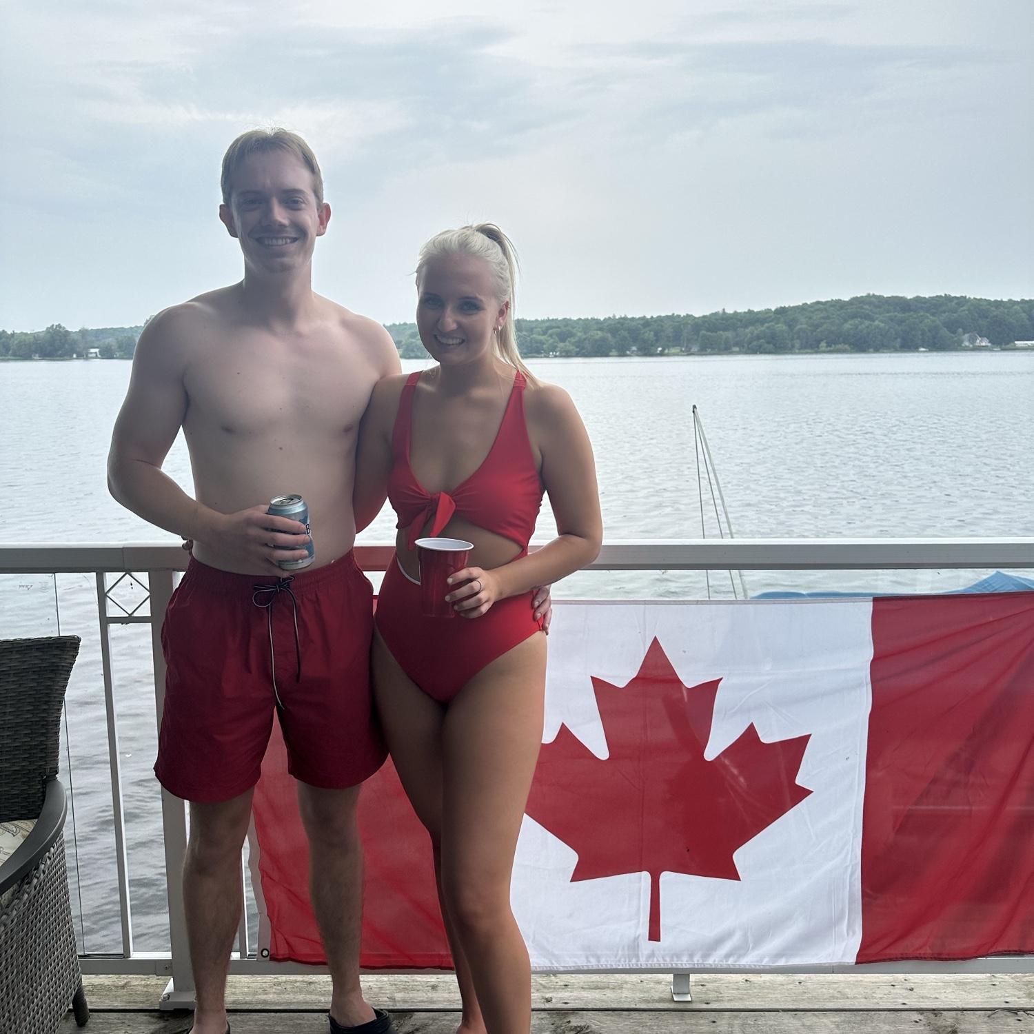 Summer 2023 - Canada Day in Brockville with friends