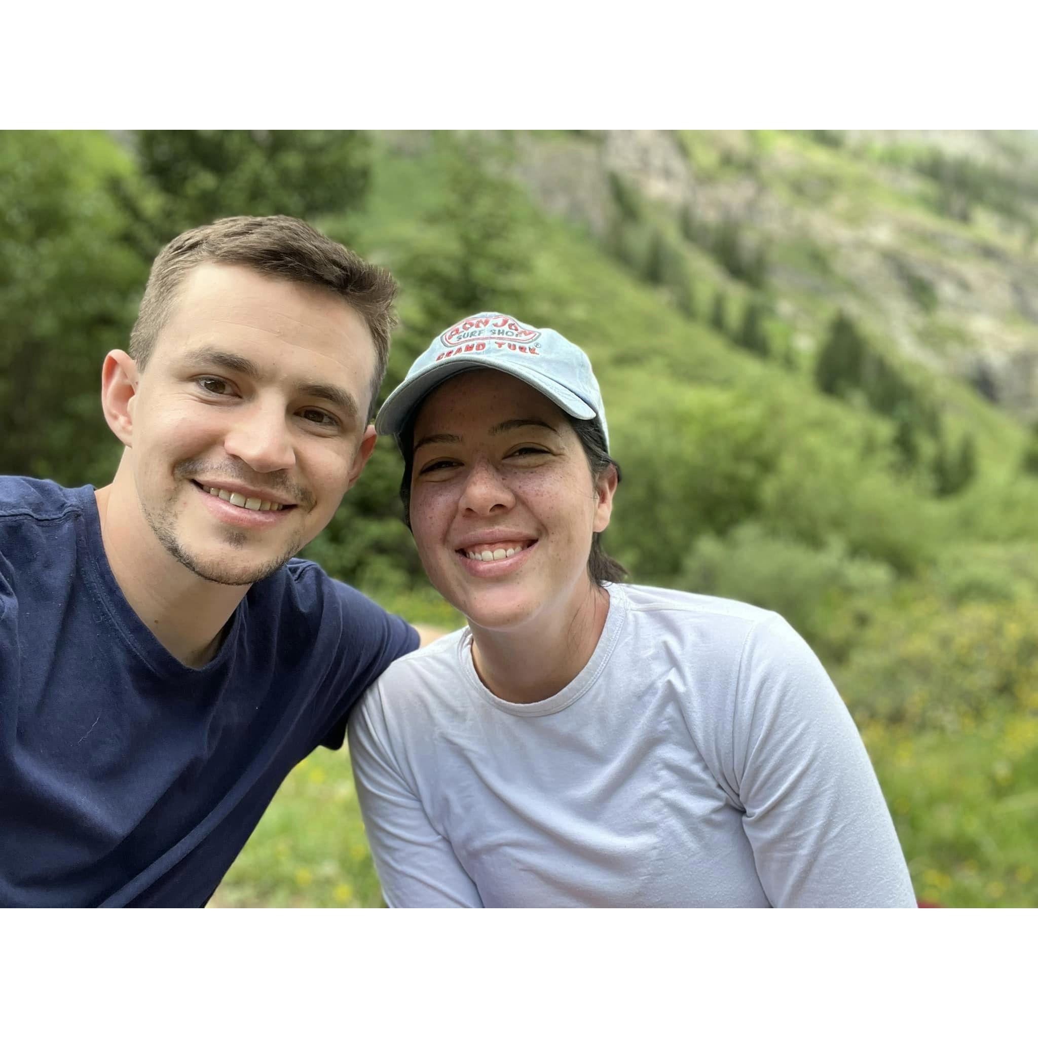 About a mile outside of Silverton, Colorado, one of Alex and Rosa's favorite places in the world.