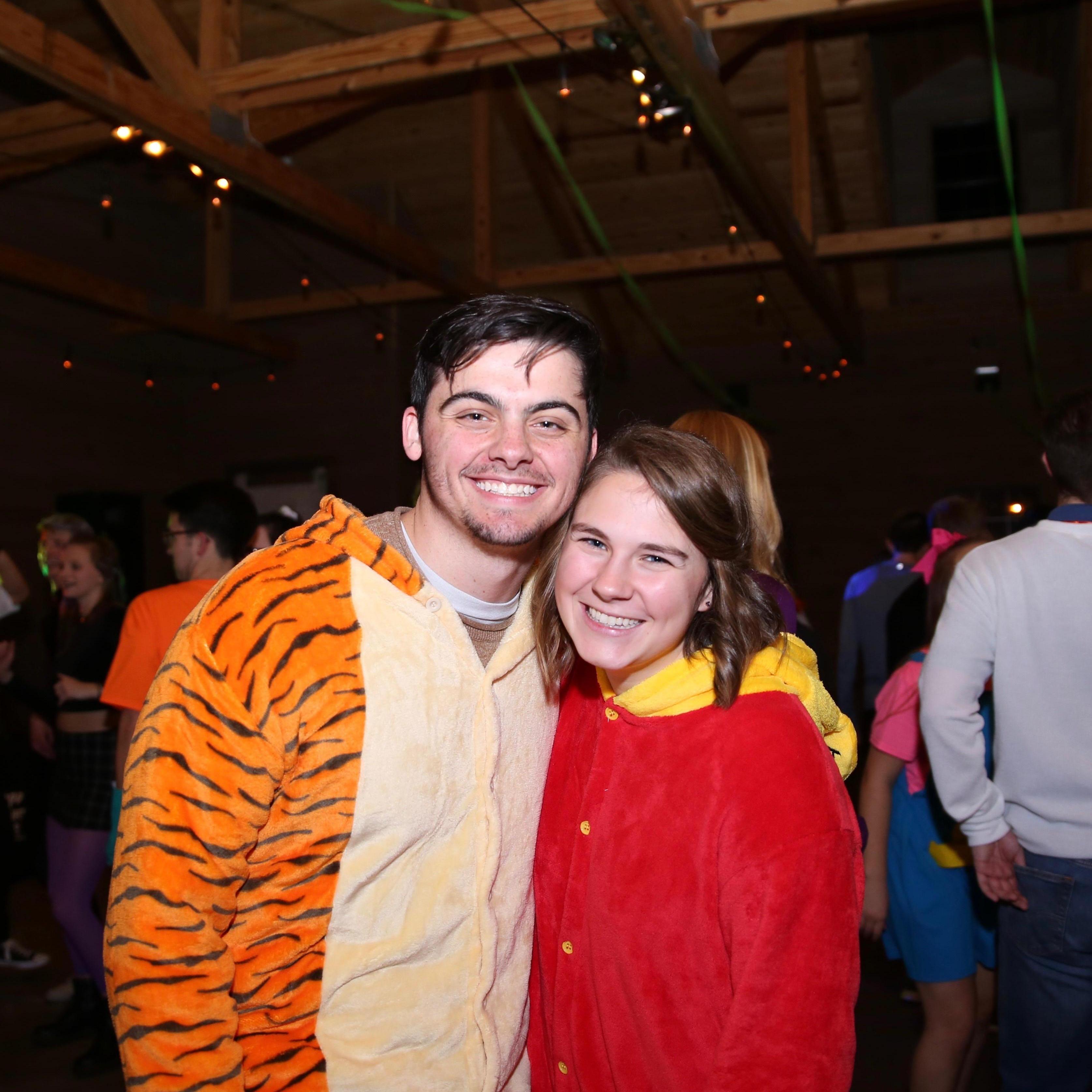 Date party for his fraternity!