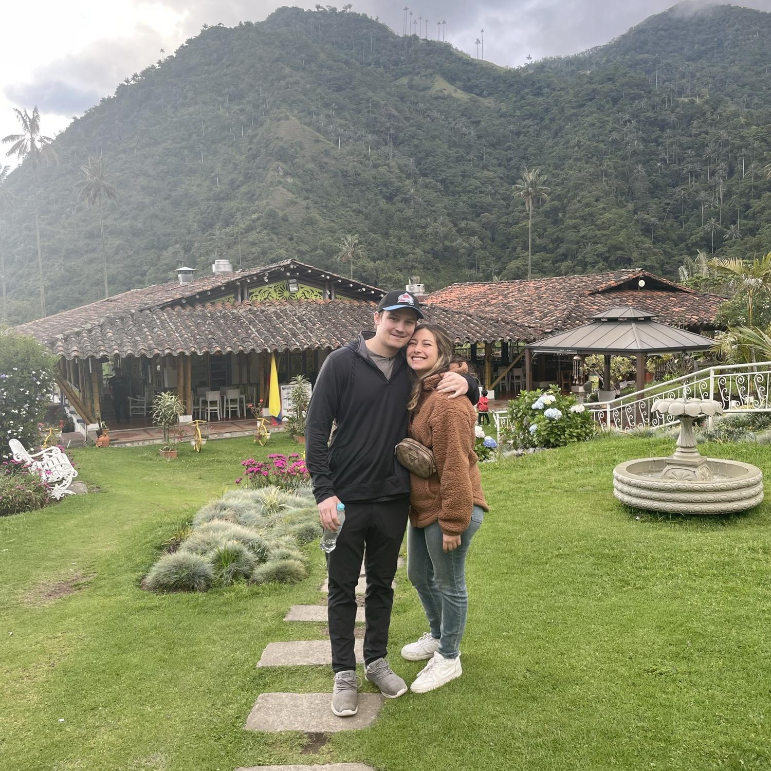 Cole’s first time in Colombia!