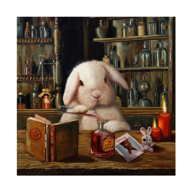 Trademark Fine Art - Lucia Heffernan Love Potion No 9 Canvas Art - 35 x 35