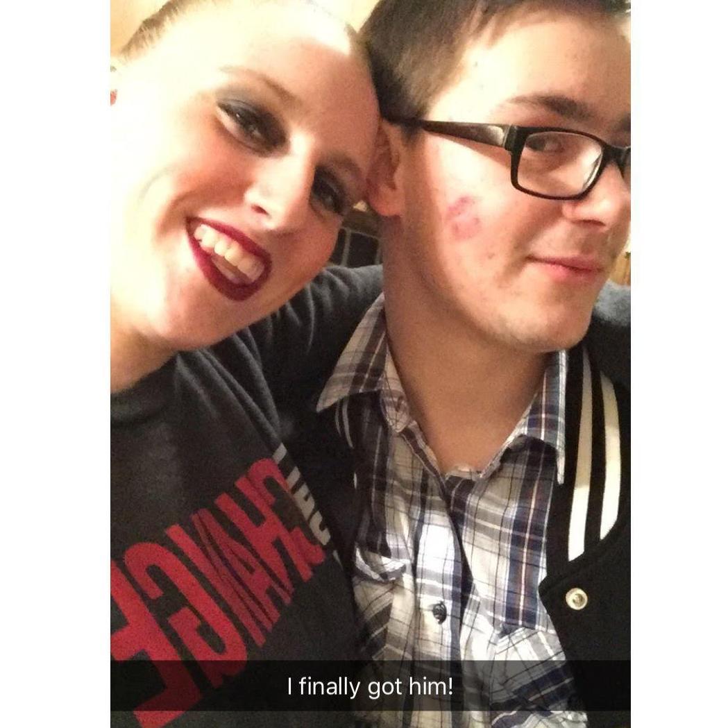 Lipstick Kiss after dance, 2015