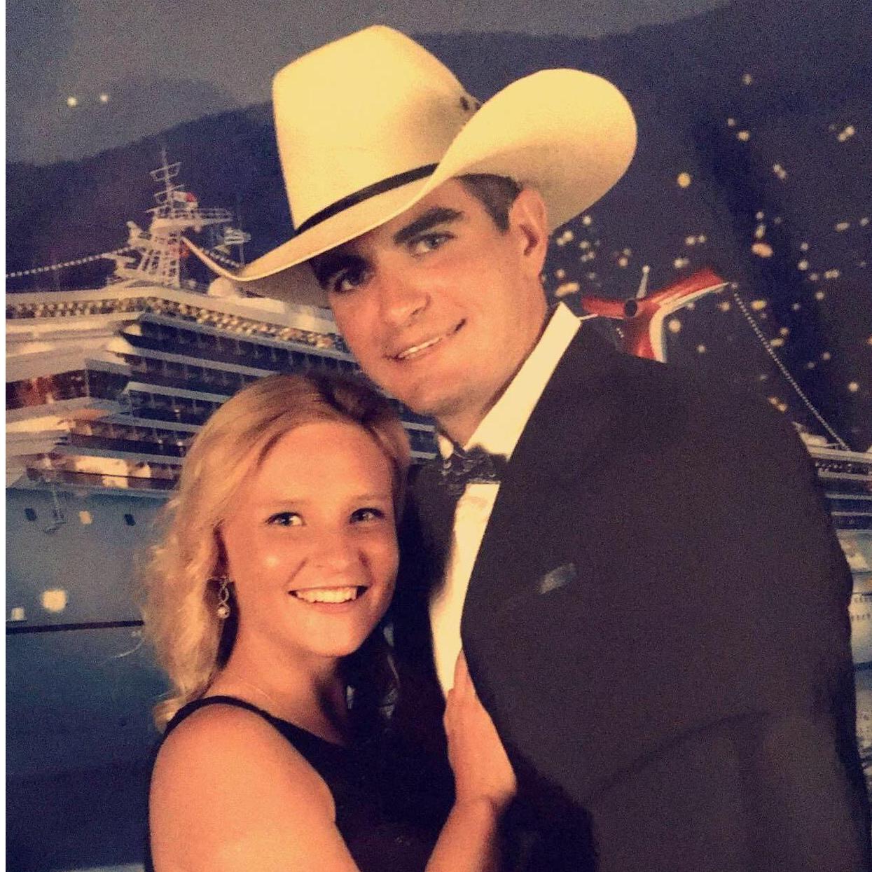 Our first cruise together. July of 2017