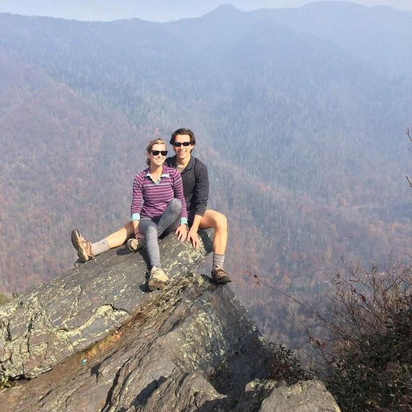 Chimney Tops in the Great Smoky Mountain National Park