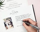 Wedding Album with Foil gold Lettering,...