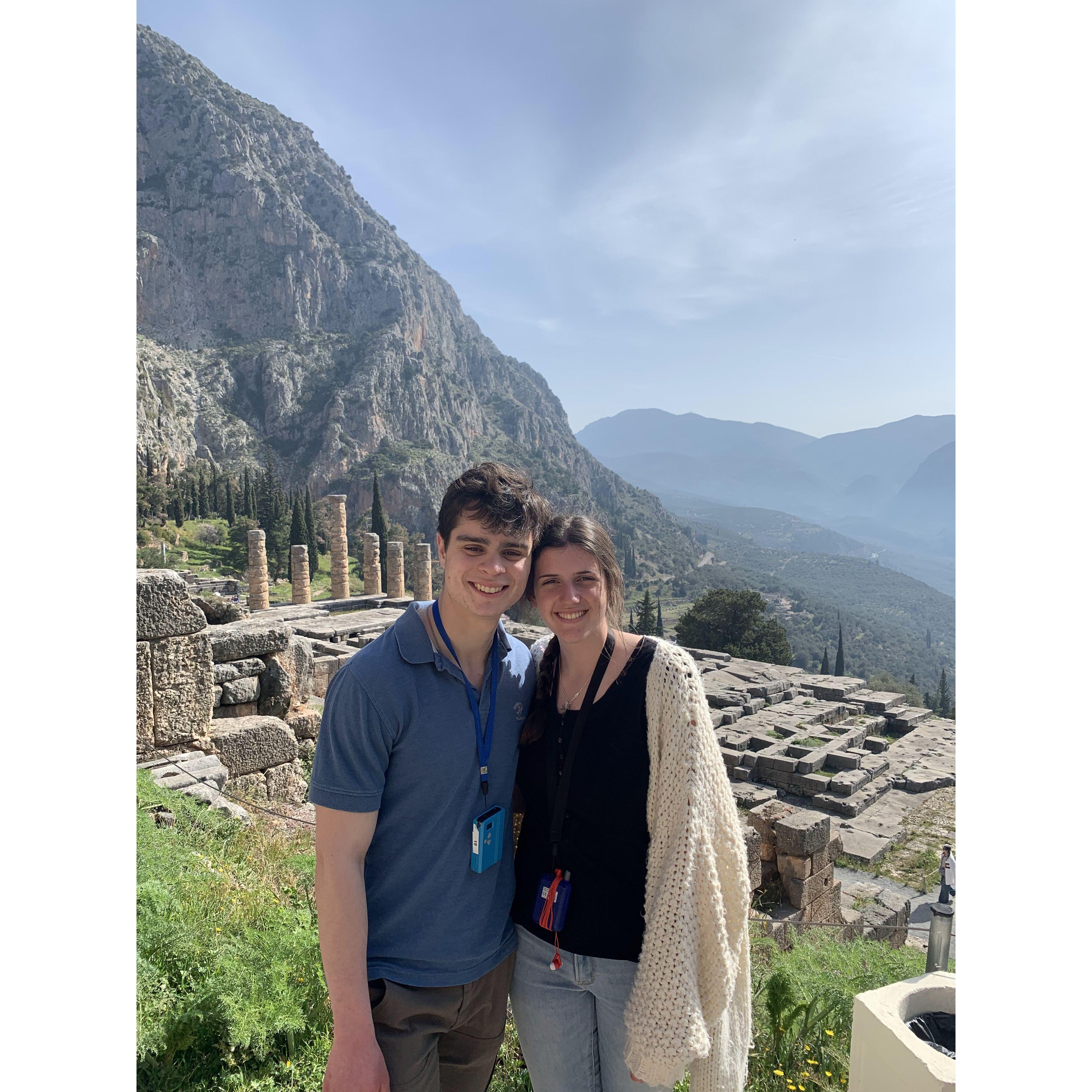Posing in Delphi!