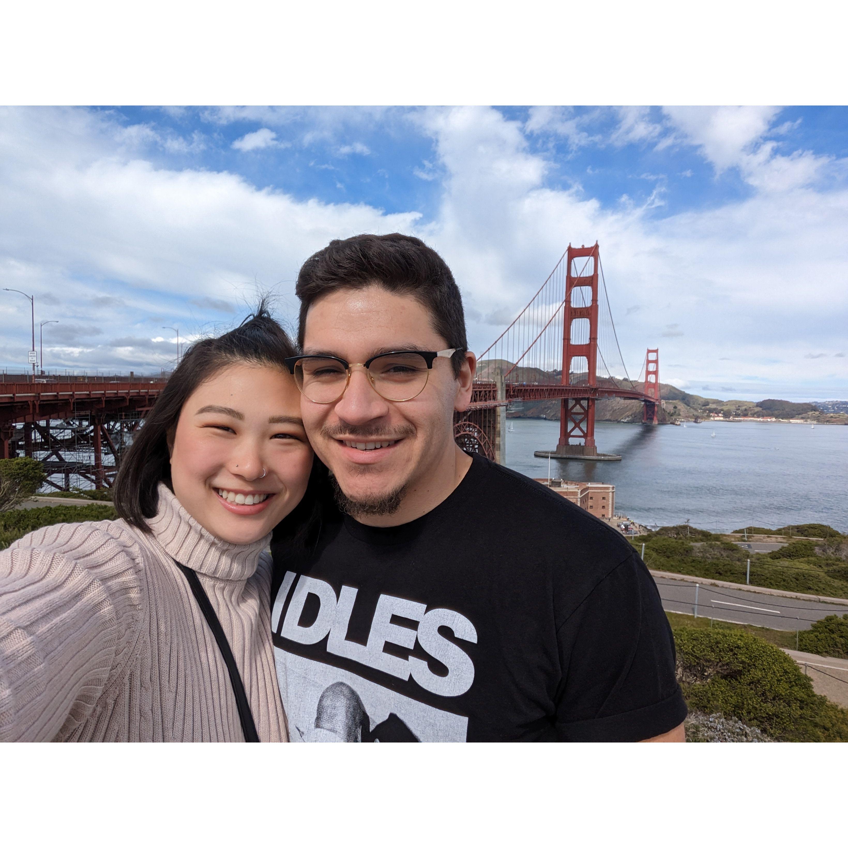 One of many San Francisco dates