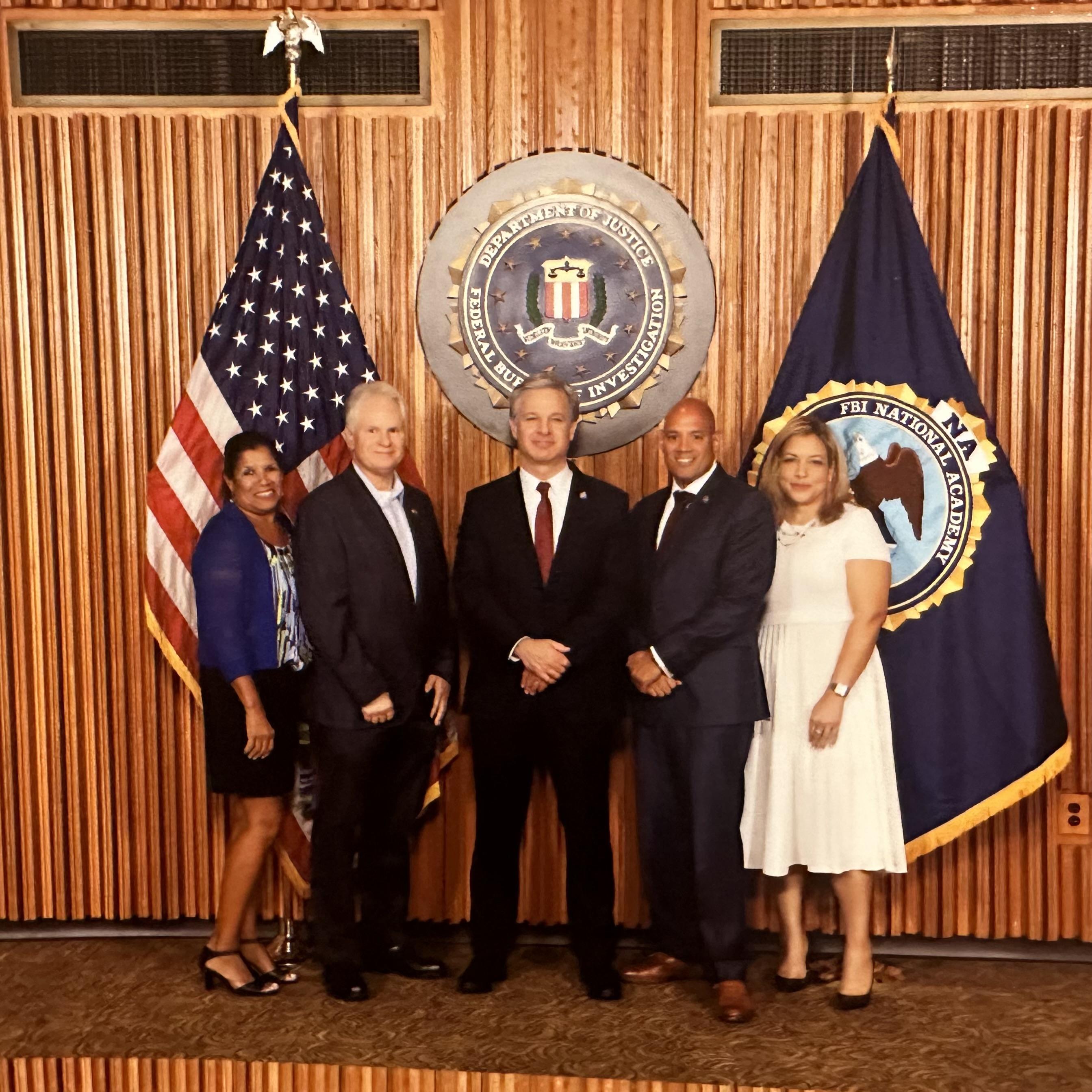 FBI National Academy graduation - such an honor!