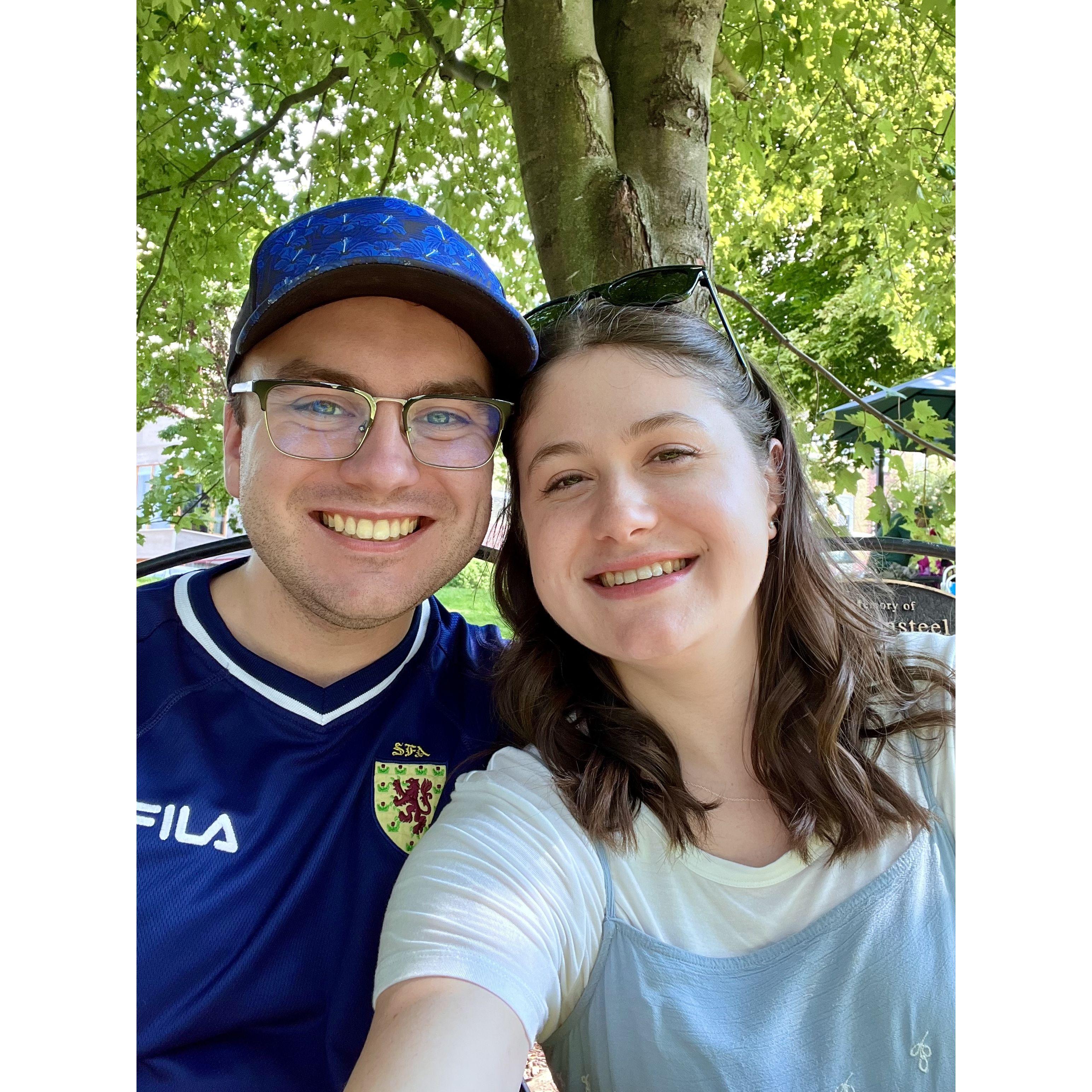 Taken in Stratford on one of our summer adventures