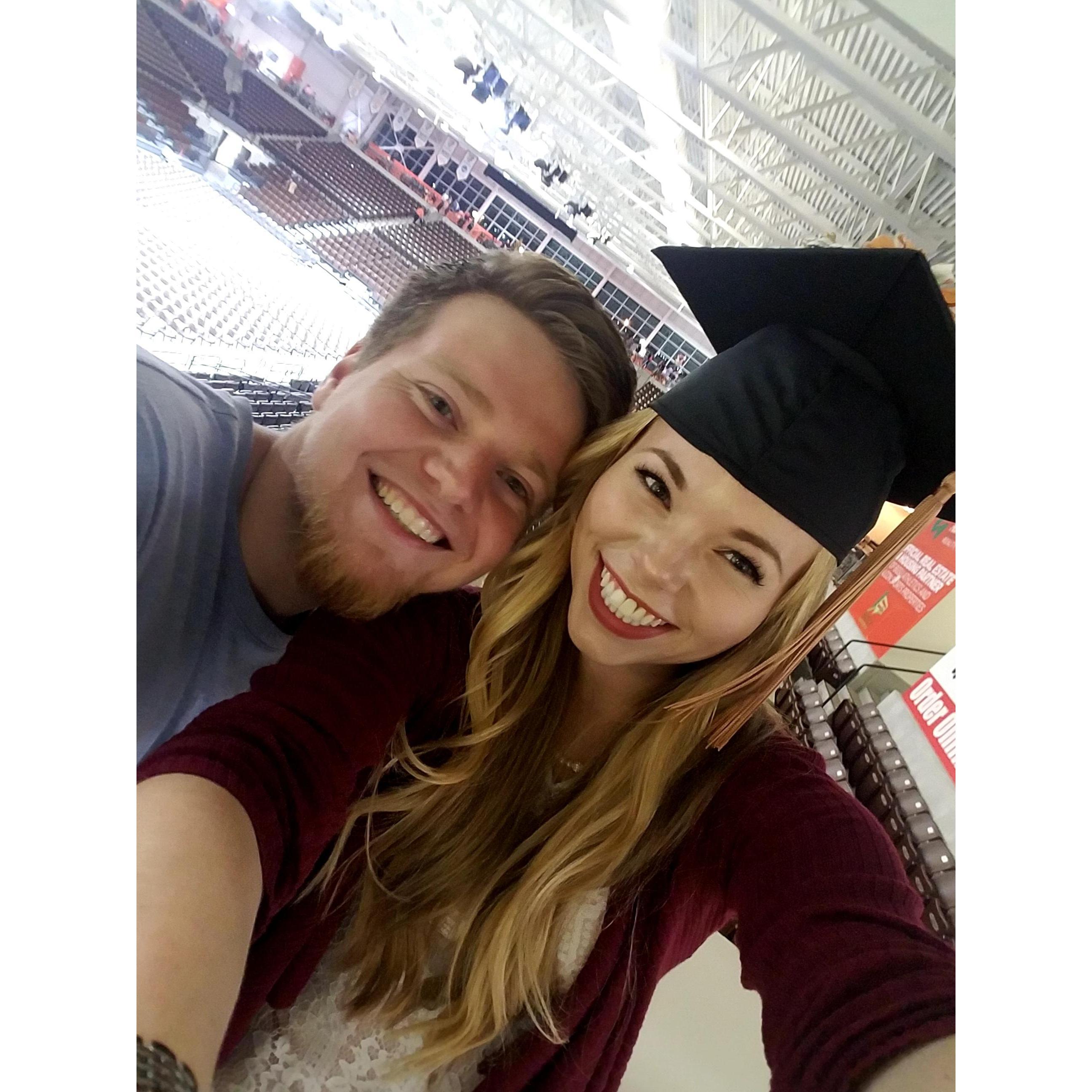 Graduating BGSU - Bowling Green, OH - 2018