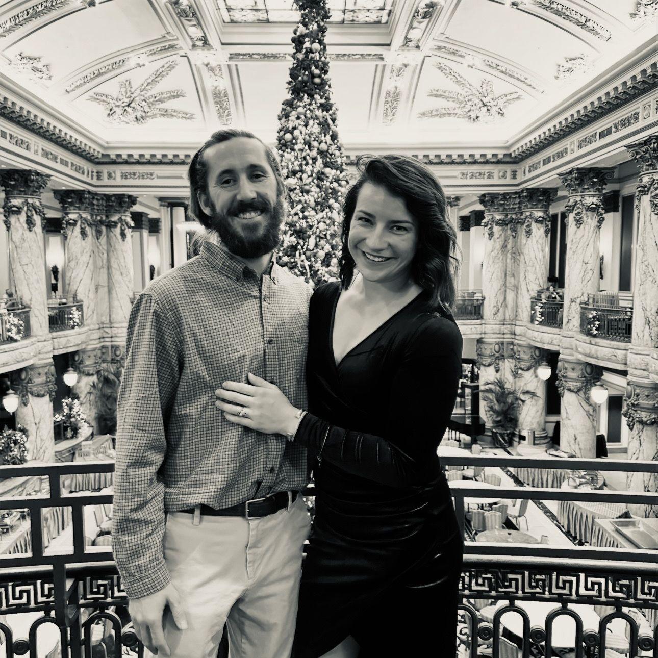 The Jefferson for a drink before the show (Nutcracker night in RVA).