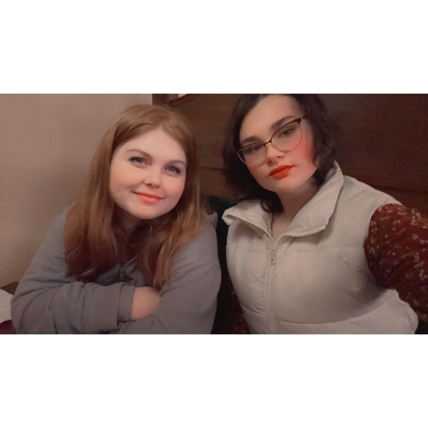 Deanna and the Maid of Honor prior to watching Newsies