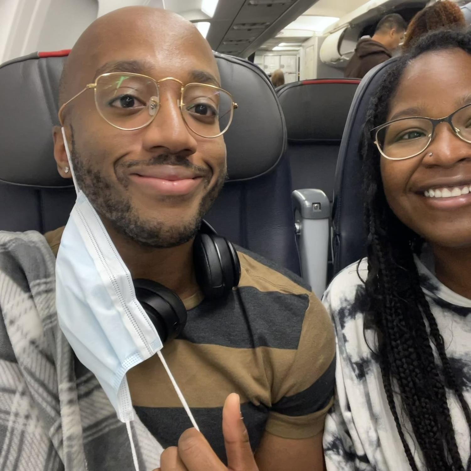 First flight together
