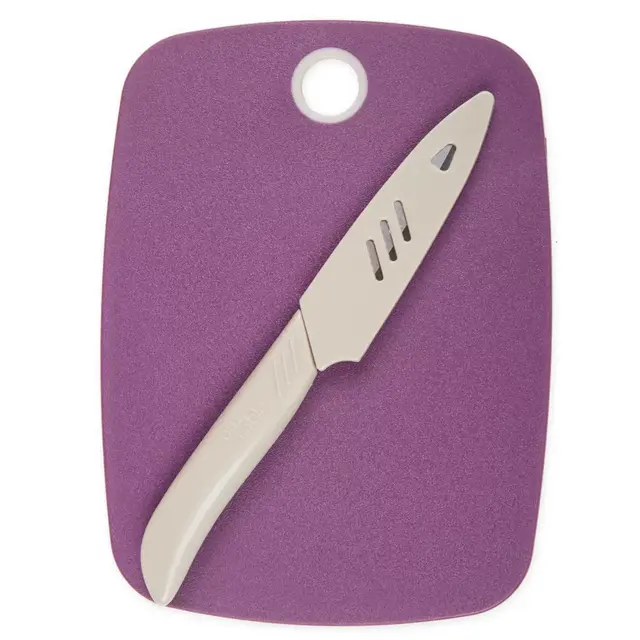 Our Table™ Bar Board and Knife in Purple