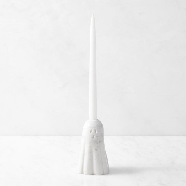 Figural Ghost Taper Holder, Large