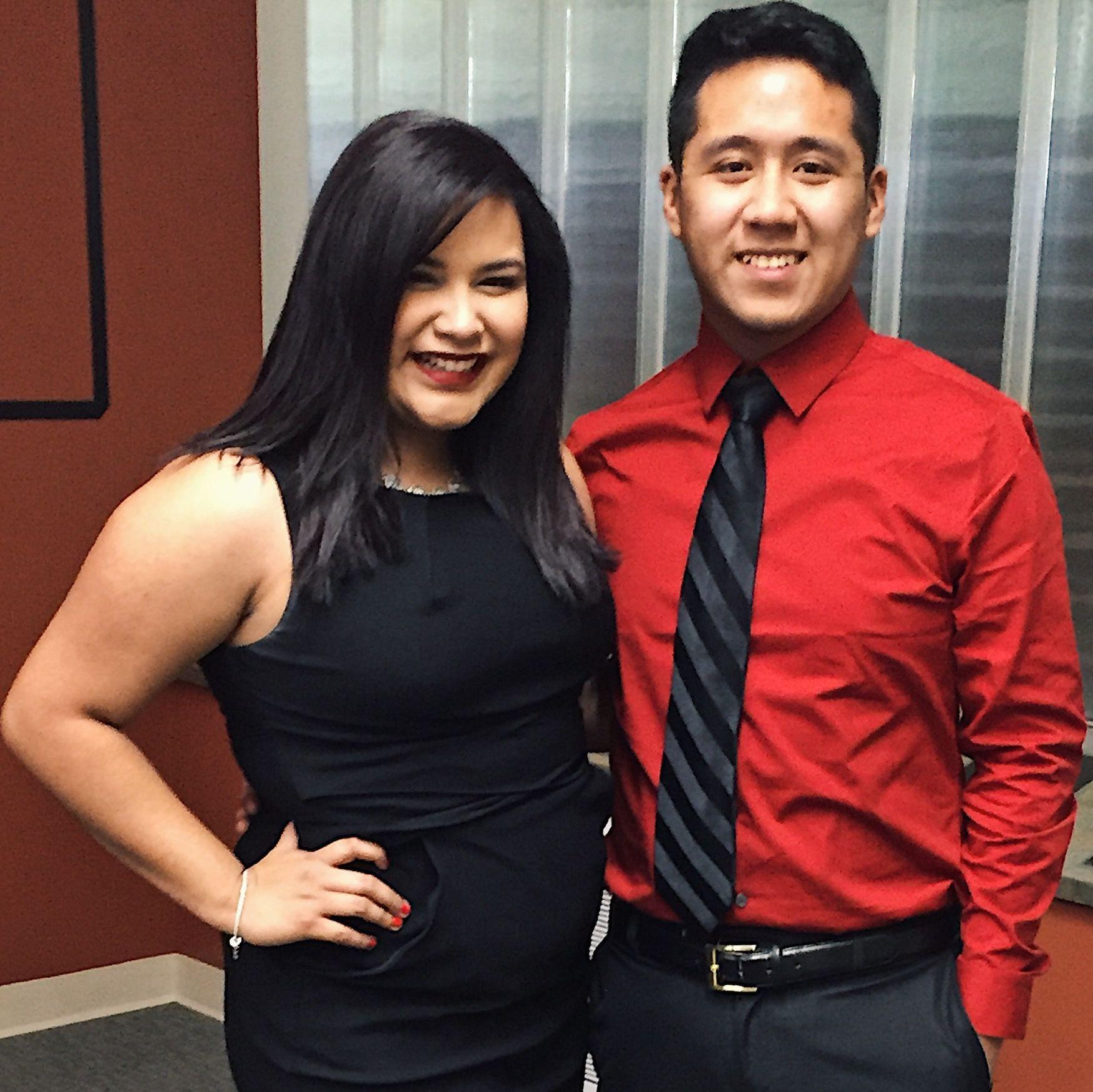 One of the first pictures we took as an "Official" couple.