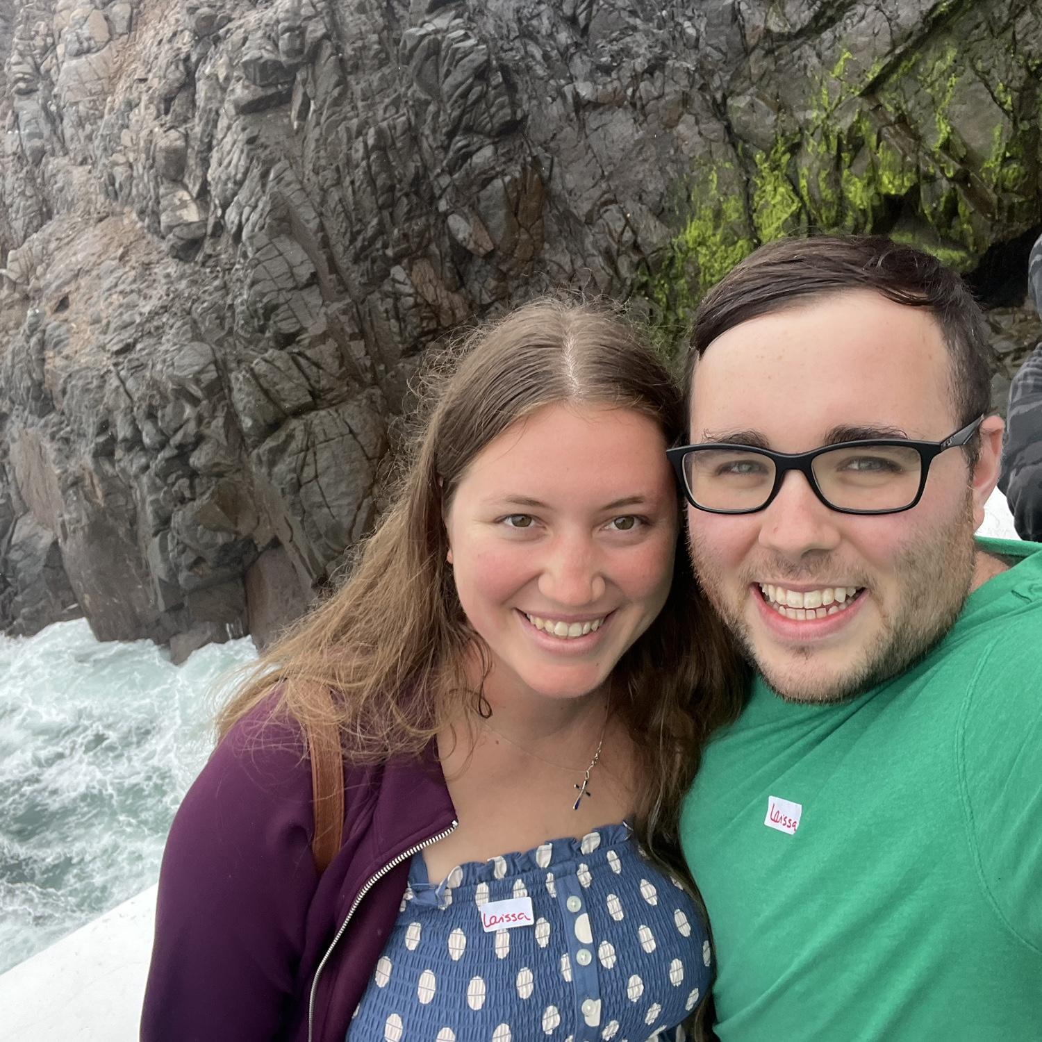 At the blowhole in Ensenada, Mexico
