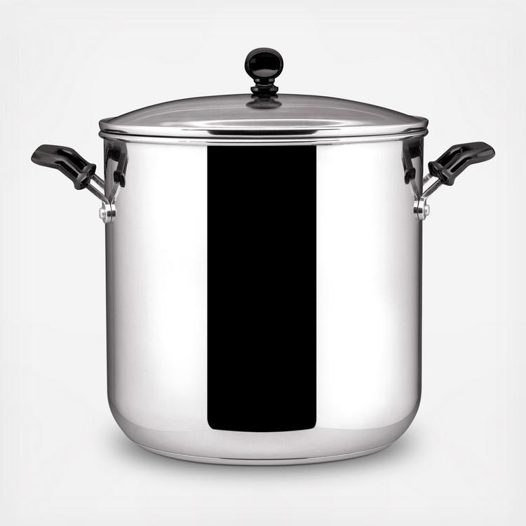 Farberware Classic Series 3qt Stainless Steel Stack 'n' Steam Sauce Pot  with Steamer Set Silver