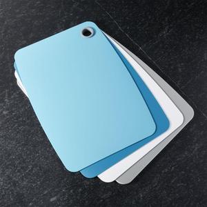 Non-Slip Aqua Cutting Boards, Set of 4