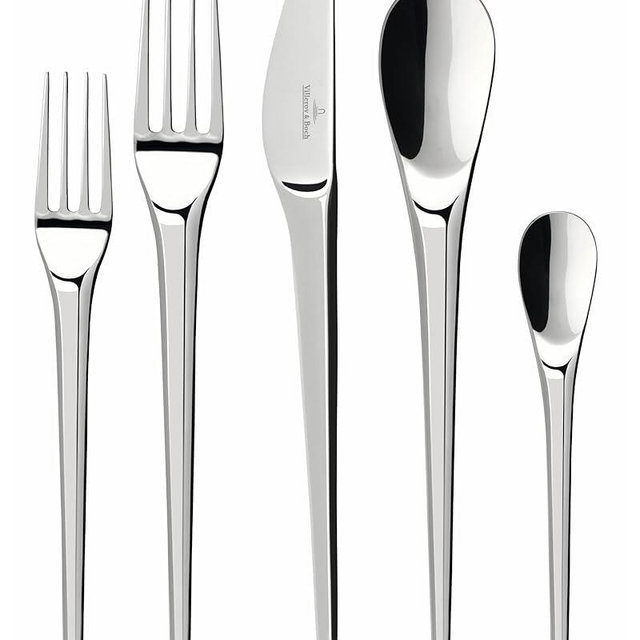 Villeroy & Boch NewMoon 5-Piece Flatware Place Setting