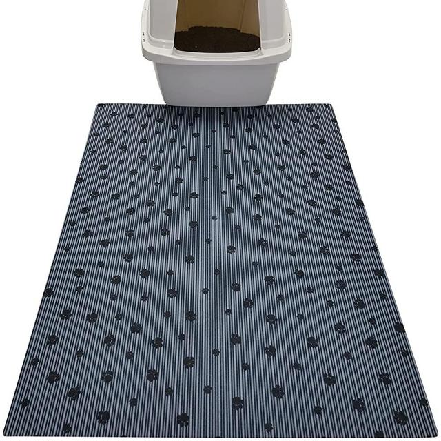 Drymate Original Cat Litter Mat, Contains Mess from Box for Cleaner Floors, Urine-Proof, Soft on Kitty Paws -Absorbent/Waterproof- Machine Washable, Durable (USA Made)