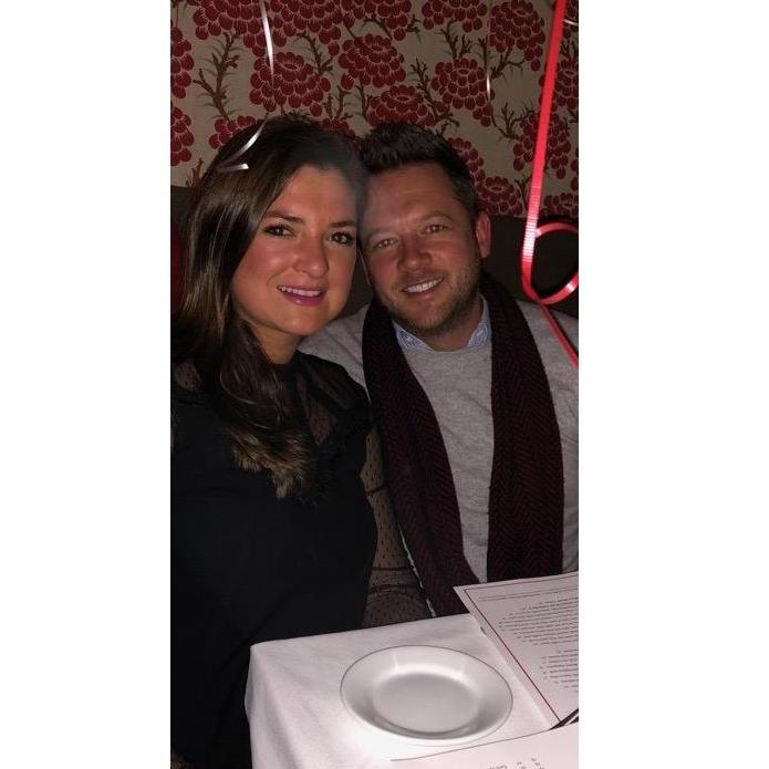 Enjoying a Valentine's dinner in Greenport, NY!