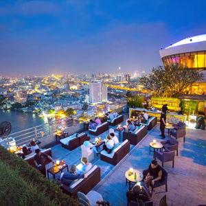 Rooftop Drinks in the City