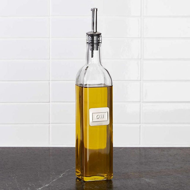 Glass Olive Oil Dispenser Bottle