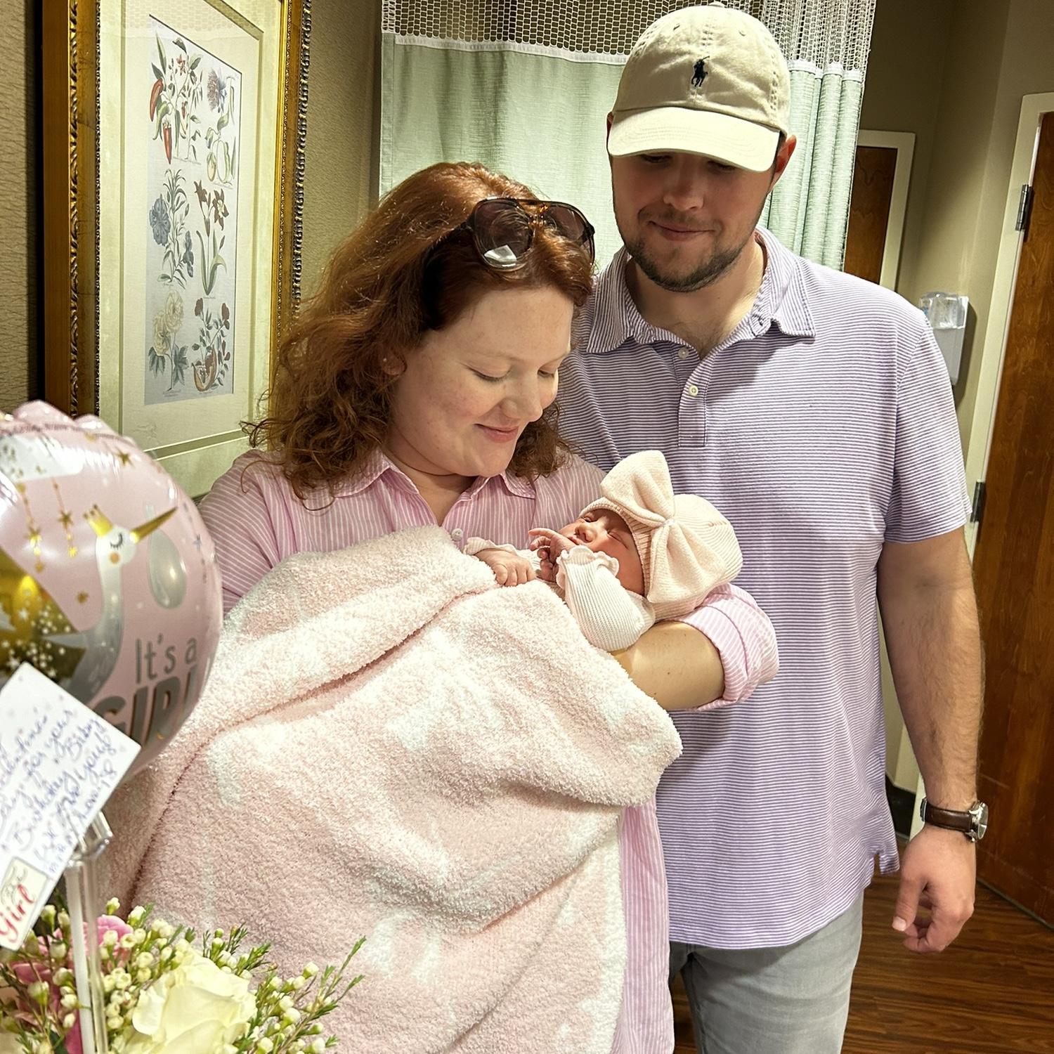 Our sweet Elle made her arrival on February 14th, 2026! She is the most wonderful gift that God has ever given us!