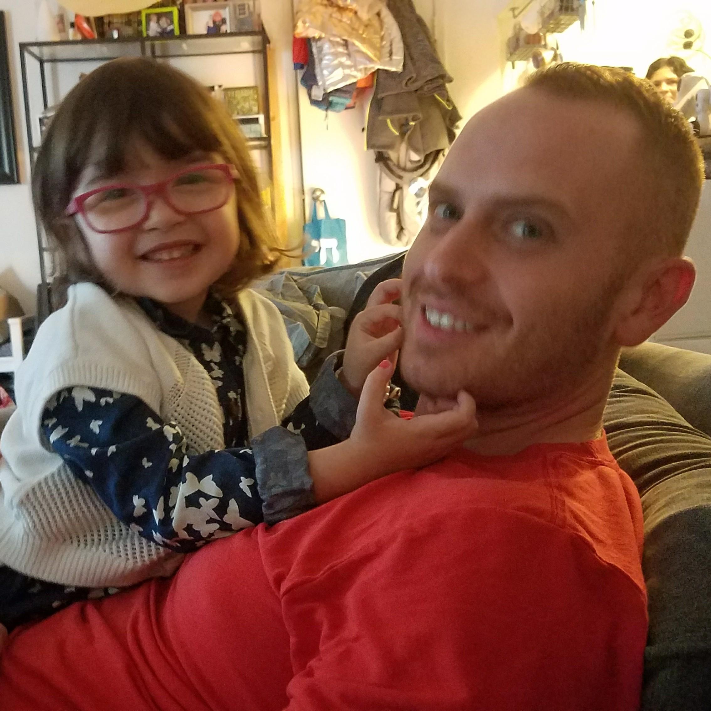 Yuval with Uncle Jacob. LA, Jan 2018