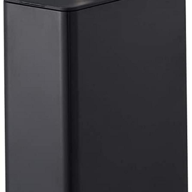 Yamazaki Tower Body Soap Dispenser Black Rectangular