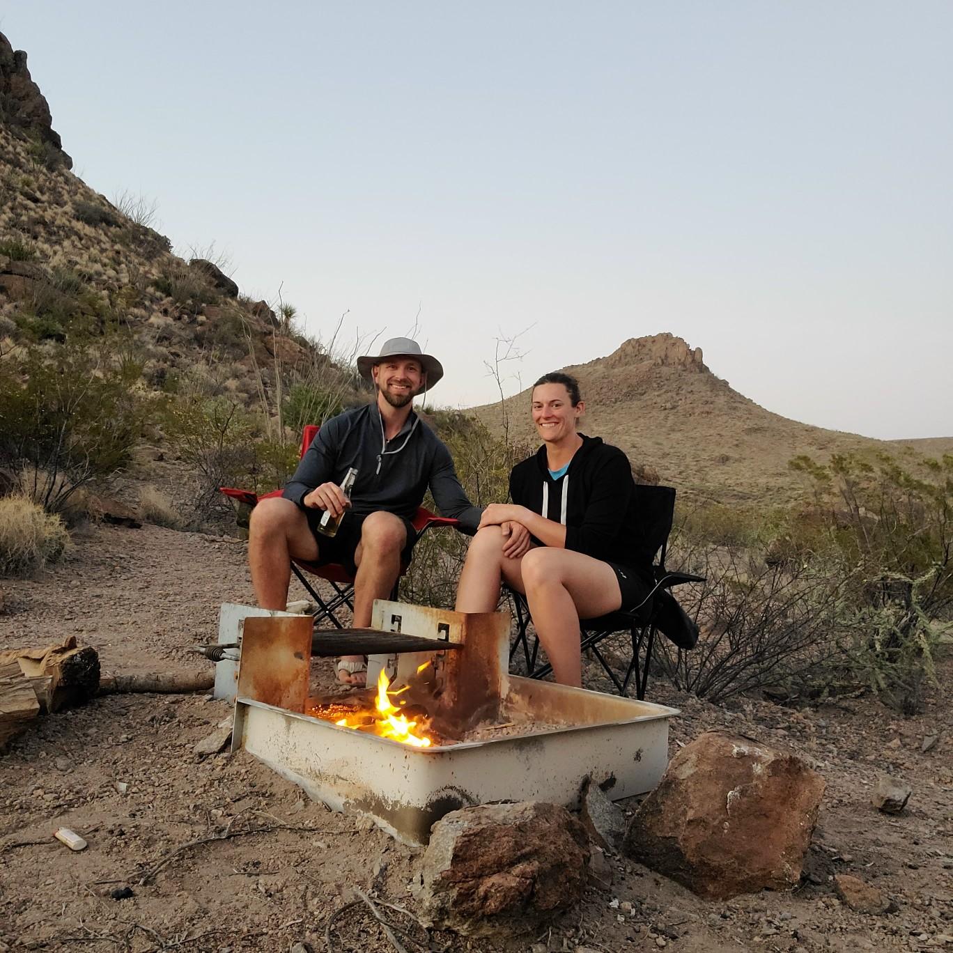 Our camping trip to Big Bend where John first told me he loved me