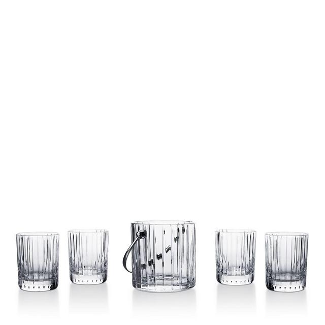 Baccarat Harmonie 5-Piece Rocks Glass and Ice Bucket Set